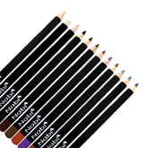 12 Colors Eyeliner Pencil Set, High Pigmented Eye Makeup Soft Pencils, Long wearing, Deep and Rich in Color, Smooth Ultra Fine